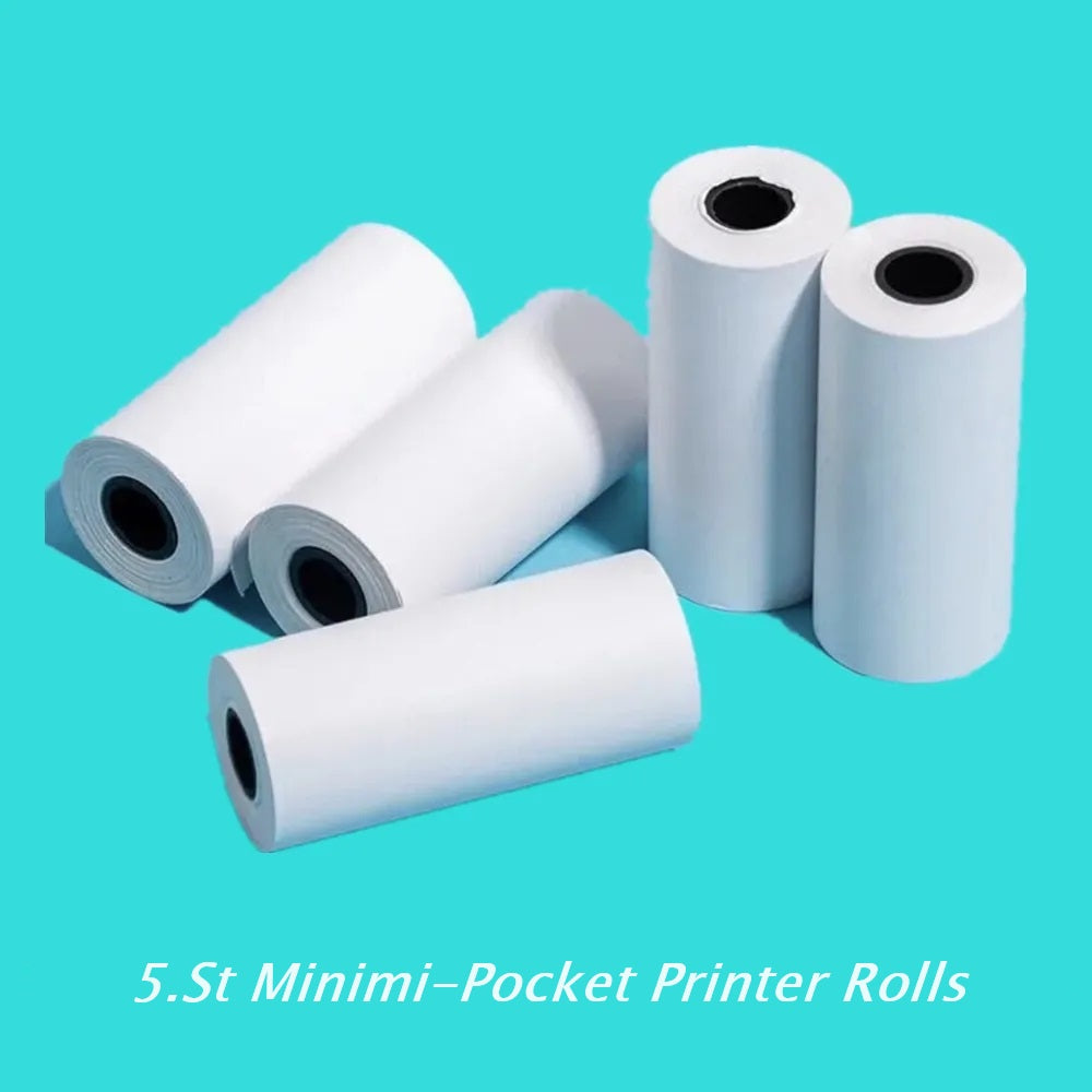 Minimi-Pocket Printer Reserve Rolls 5.St